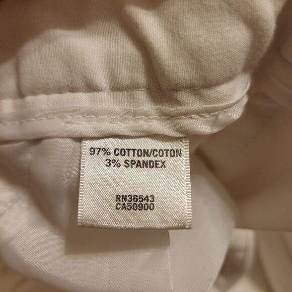 Van Heusen Studio white slim fit dress pants - Picture 5 of 8